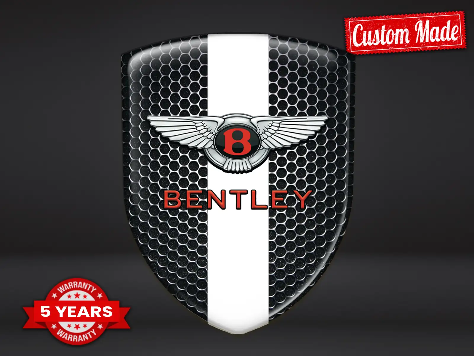 Bentley Pegatinas Auto Duraderas Lujo Personalizable Estilo